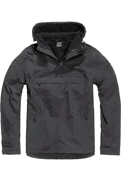Brandit Herren Fleece-Windbreaker zum Überziehen
