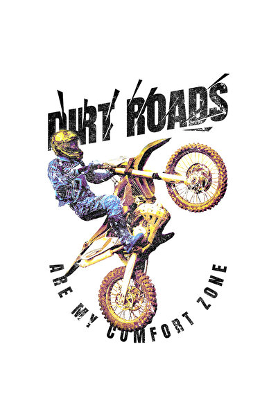 StoryGift Romania Sticker Adeziv 90CM Cu Motociclist Pe O Roata, Text In Engl...