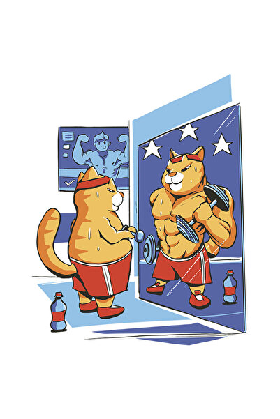 StoryGift Romania Sticker Autocolant 70CM Personalizata Dream Big, Pisica, Sa...