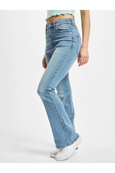 Denim Project Damen Dpwcaro Flared Straight Fit Jeans