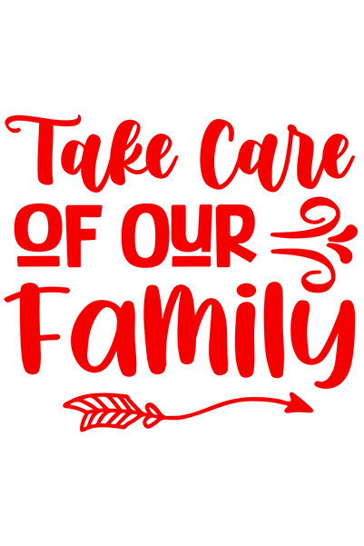 StoryGift Romania Sticker Adeziv 90CM Exterior cu textul "Take care of our fa...