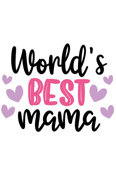 StoryGift Romania Sticker Autocolant 70CM Cu Text In Engleza World's Best Mam...