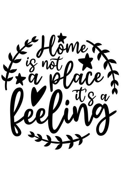 StoryGift Romania Sticker Adeziv 90CM Exterior cu stelute si ramurele cu mesa...