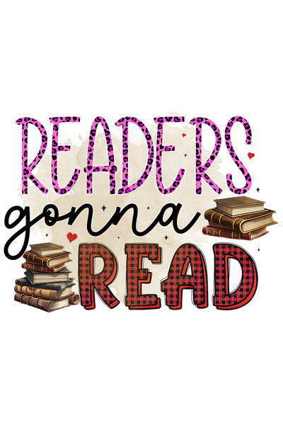 StoryGift Romania Sticker 15 Cm Cu Mesajul "readers Gonna Read", Carte, Ilust...