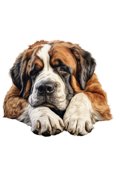 StoryGift Romania Sticker Autocolant 70CM cu un caine fara vlaga, ilustratie,...