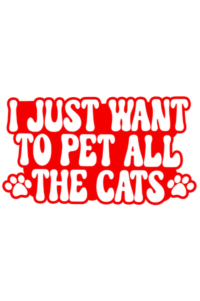 StoryGift Romania Sticker Autocolant 70CM Exterior pentru iubitorii de pisici...