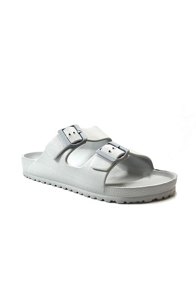 Onlo Ayakkabı Onlo Shoes S-906 Double Buckle Anatomical Lightweight Eva Slippers