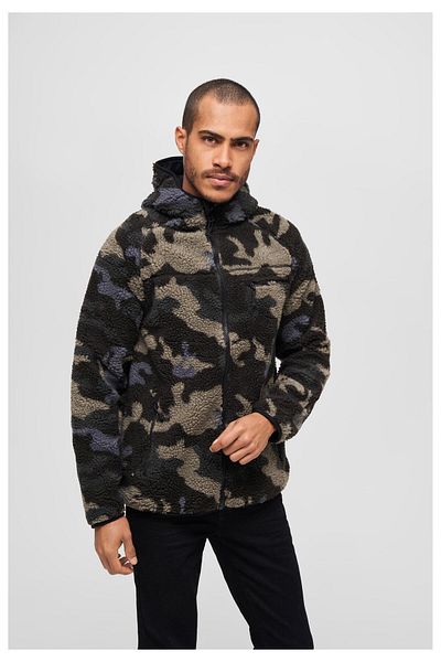 Brandit Herren Teddyfleece Worker Jacket