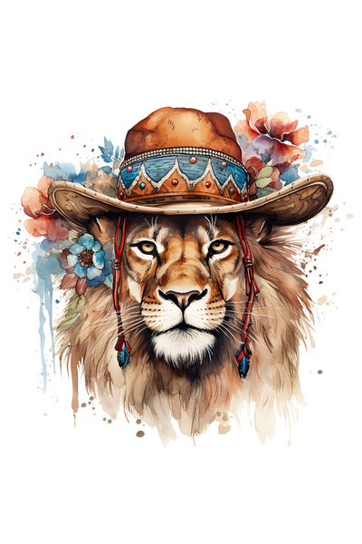 StoryGift Romania Sticker Eticheta 40CM cu o girafa micuta intr-un costum de ...