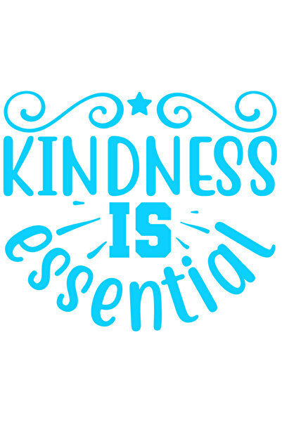 StoryGift Romania Sticker Exterior cu textul in limba engleza "Kindness is es...