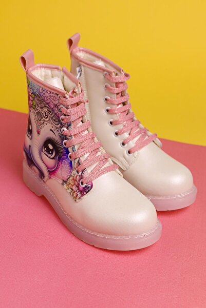 Limoya Elodie Дизайнерські дитячі черевики з шнурівкою та принтом