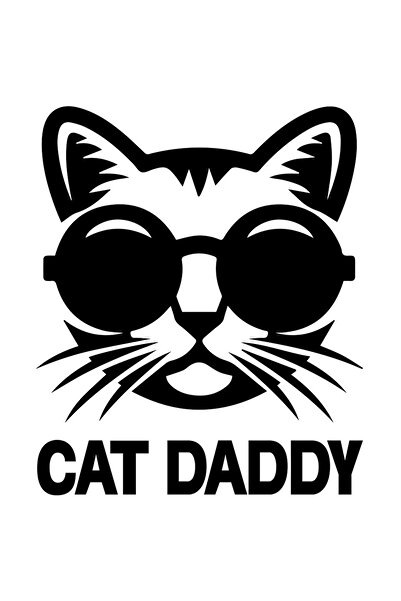 StoryGift Romania Sticker Adeziv 90CM Exterior cu o pisicuta cu ochelari si t...