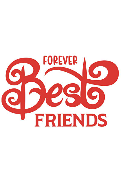 StoryGift Romania Sticker Adeziv 90CM Cu Text Rosu In Engleza Forever Best Fr...
