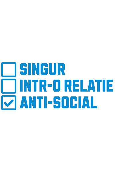 StoryGift Romania Sticker Adeziv 90CM cu Lista De Cerinte Text Singur Intr-o ...