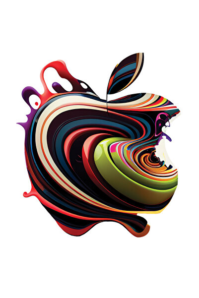 StoryGift Romania Sticker Autocolant 70CM Cu Simbol Still Apple, Haos, Mar Cu...