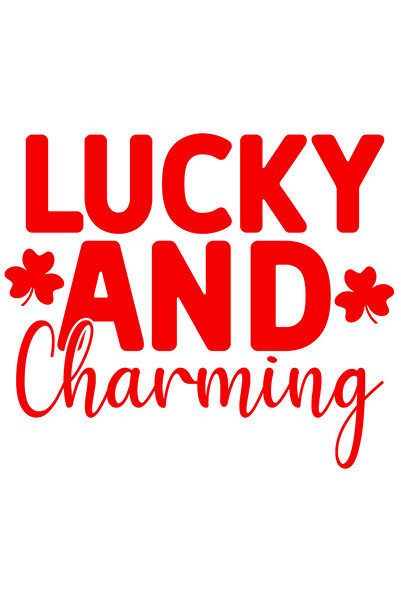 StoryGift Romania Sticker Autocolant 70CM Exterior cu trifoi si textul "Lucky...