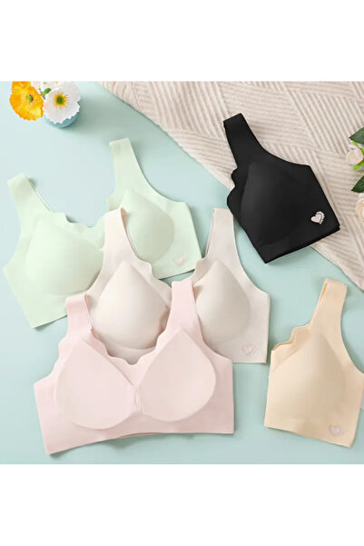 pae Lightweight Seamless No Ever Feeling Laser Cut No Trace Comfort Soft Bra 1 Piece