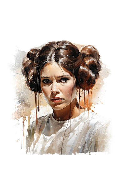 StoryGift Romania Sticker Eticheta 40CM Cu Printesa Leia, Razboiul Stelelor, ...