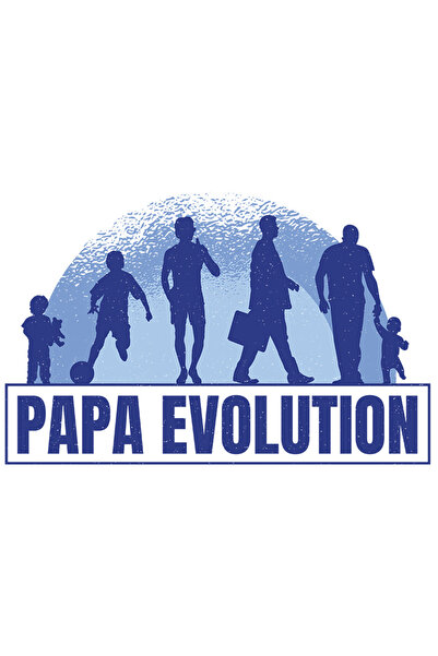 StoryGift Romania Sticker Adeziv 90CM Personalizata Tata, Copil, Amintiri, Copilarie, Papa Evolution, cu Margin