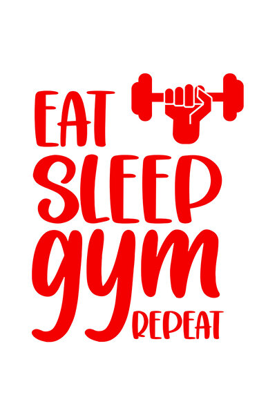 StoryGift Romania Sticker Eticheta 50CM Exterior cu textul "Mananca. Dormi. S...