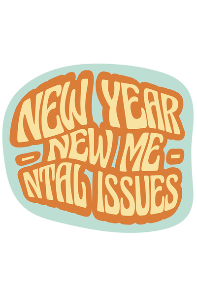 StoryGift Romania Sticker Autocolant 70CM Cu Mesaj In Engleza New Year New Me...