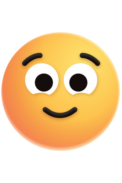 StoryGift Romania Sticker Autocolant 70CM Cu Emoticon, Emoji, Zambet, Fericir...