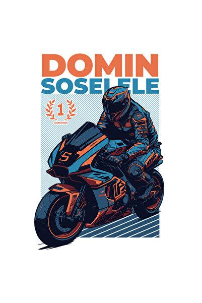 StoryGift Romania Sticker Eticheta 40CM Adeziv domin soselele motor curse motocicleta adrenalina cu Margini Albe