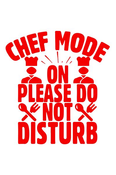StoryGift Romania Sticker Label 50CM Exterior for those who love to cook - "Cooker mode activated, no