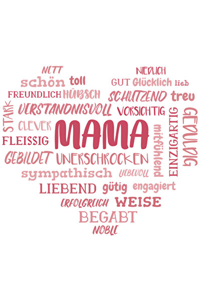 StoryGift Romania Sticker Adeziv 90CM Special Pentru Mama, Ziua Mamei, Iubire...