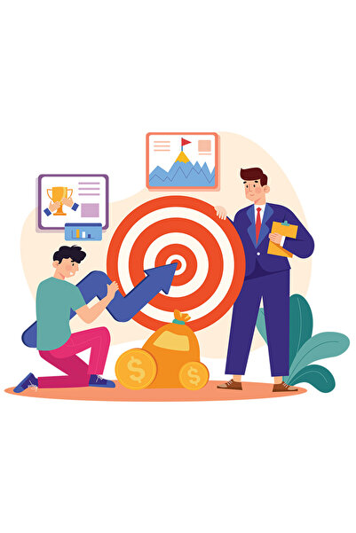 StoryGift Romania Sticker Cu Tinta, Target, Trofeu, Clipboard, Cu Margini Alb...