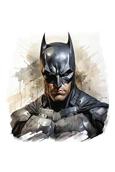 StoryGift Romania Sticker Autocolant 70CM Cu Portet, Batman, Costum, Masca, D...