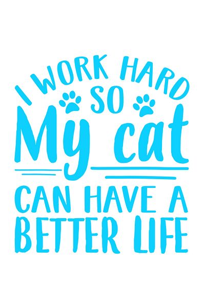 StoryGift Romania Sticker Autocolant 70CM Exterior pentru cei care muncesc din greu pentru ca pisicile lor sa ai