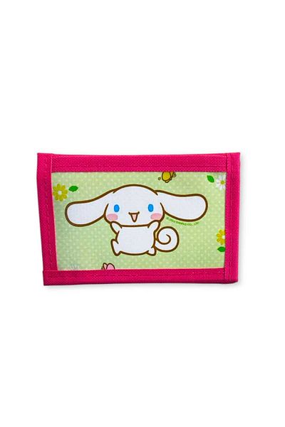 Bebek Özel Velcro Girl's Wallet Zippered Wallet Colorful Hello Kitty Cinnamoroll Printed Wallet