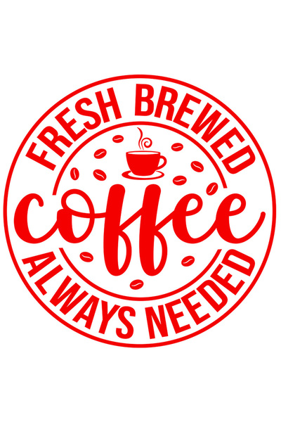 StoryGift Romania Sticker Adeziv 90CM Exterior cu textul "Cafeaua proaspata p...