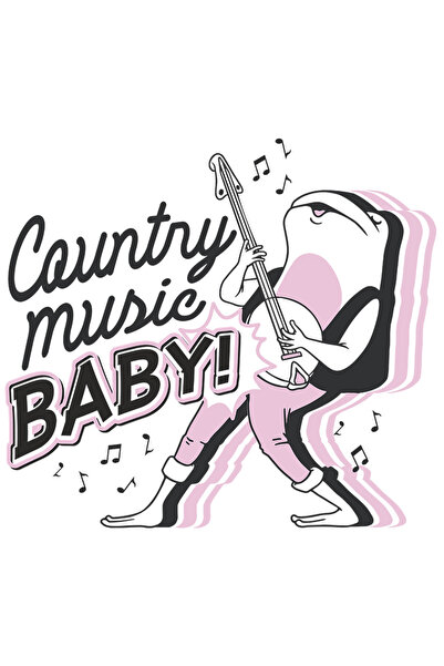 StoryGift Romania Sticker Autocolant 70CM Cu Mesaj In Engleza Country Music B...