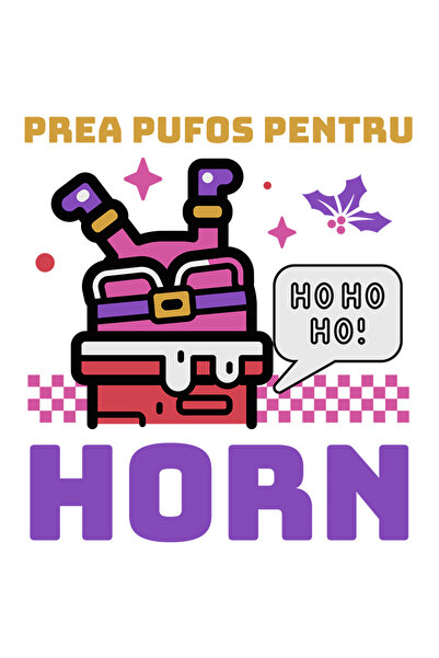 StoryGift Romania Sticker Adeziv 90CM Adeziv prea pufos pentru horn Mos Craci...