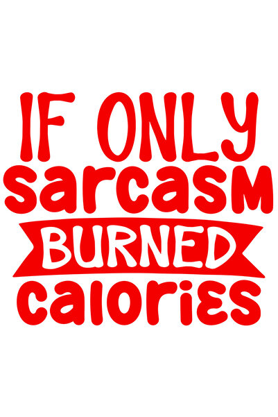 StoryGift Romania Sticker Exterior cu textul "Daca doar sarcasmul ar fi ars c...