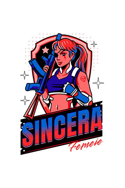 StoryGift Romania Sticker Eticheta 50CM Adeziv Brutalitatea Unei Femei Sincer...