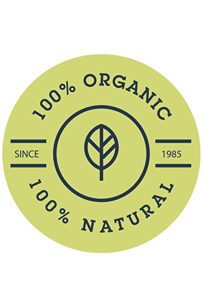 StoryGift Romania Sticker Eticheta 40CM Cu Mesaj In Engleza 100% Organic, Cerc, Frunza, Geometric, Insigna, Natu