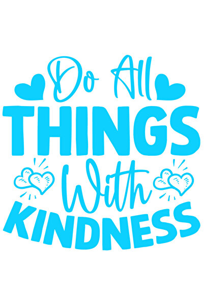 StoryGift Romania Sticker Exterior cu inimioare si mesajul "Fa toate lucruril...