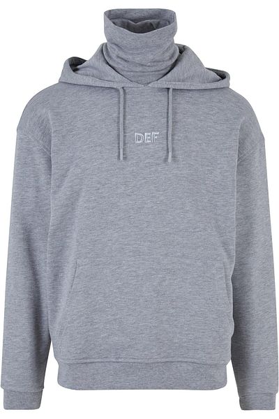 DEF Herren Hendrik Hoody Grey Melange