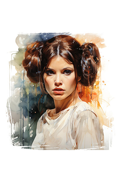 StoryGift Romania Sticker Eticheta 40CM Cu Printesa Leia, Star Wars, Jedi, Iubitori De Filme SF, Skywalker, cu