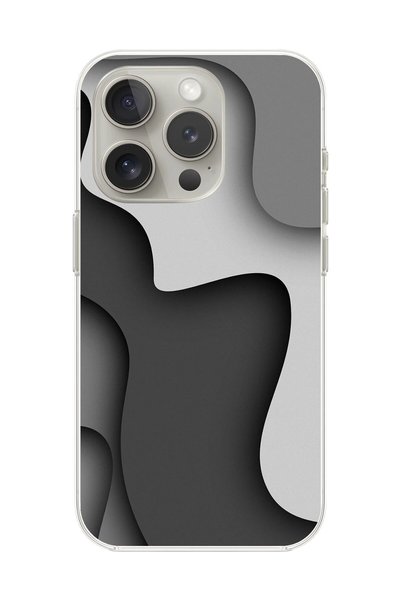 Dali Design حافظة شفافة متوافقة مع هاتف iPhone 11 Pro مع تصميم ورق جدران شفاف 2