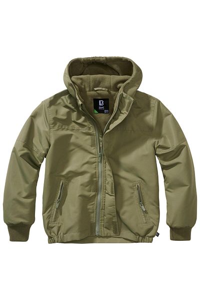 Brandit Unisex Kids Windbreaker Frontzip