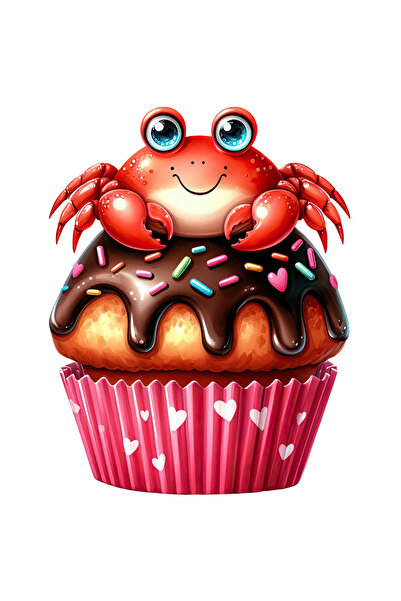 StoryGift Romania Sticker Adeziv 90CM cu un rac micut, ilustratie, sta pe o b...