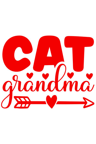 StoryGift Romania Sticker Eticheta 40CM Exterior cu inimioare pentru o bunicu...