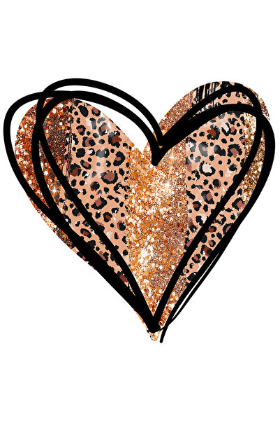 StoryGift Romania Sticker Autocolant 70CM cu inima, Valentine's Day, ilustrat...