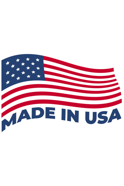 StoryGift Romania Sticker Adeziv 90CM Cu Mesaj In Engleza Made In USA, Steag, America, Fabricat, cu Margini Alb