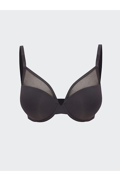 LC Waikiki Sutien cu tricou simplu cu jumătate de căptușeală cu sârmă (W3)