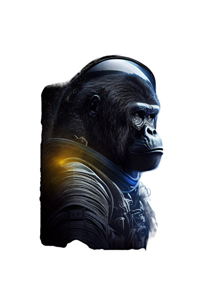 StoryGift Romania Sticker Adeziv 90CM Cu Gorila, Astronaut, Spatiu, Stele, Co...